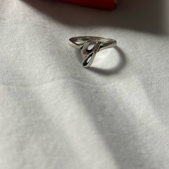 James Avery Y initial ring - Picture 3 of 4